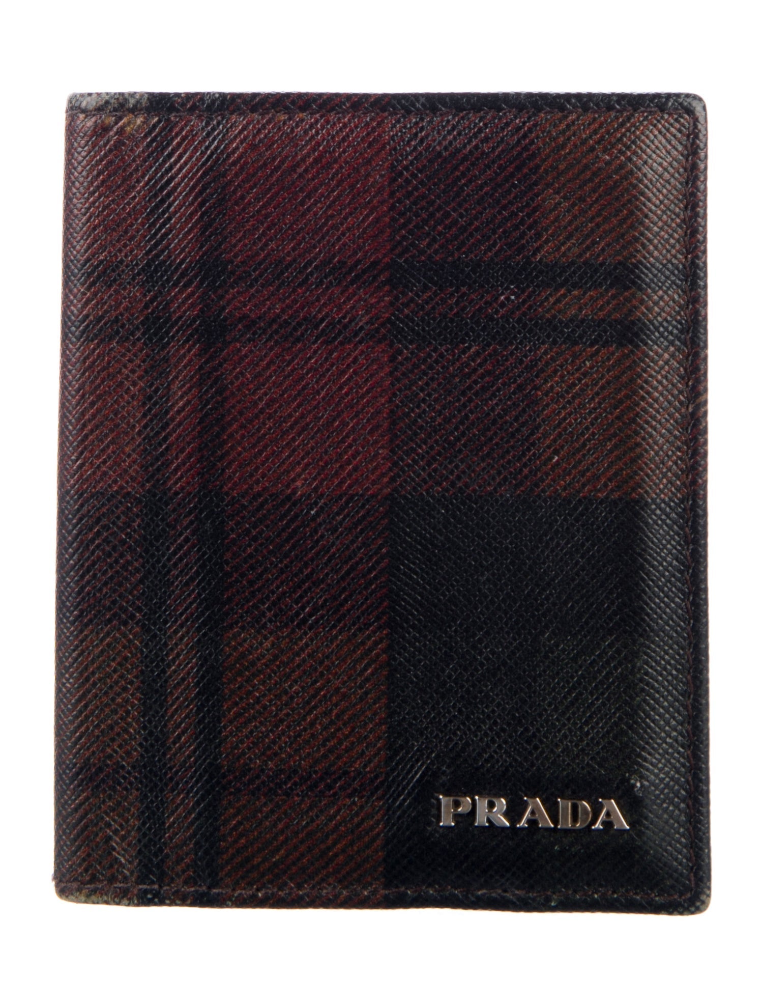 Prada Saffiano Cuir Leather Card Holder